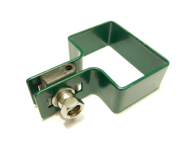 RETIC Príchytka panelu na stĺp 60x40mm / 4mm / koncová / ZN+PVC6005