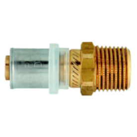 HERZ Pipefix prechod 20×1/2″ MF (vonkajší závit)