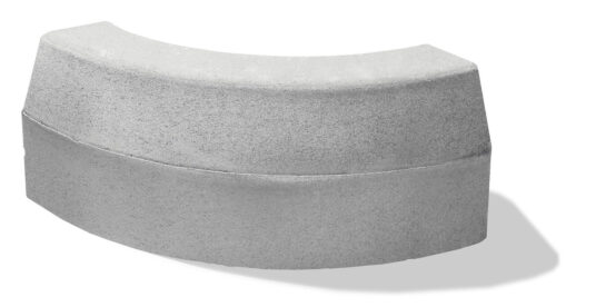 PREMAC CESTNÝ obrubník oblúkový r=0,5 m 78x15x26 cm (12)