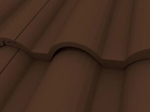 TERRAN Danubia EVO odvetrávacia škridla Mocca NOVÁ