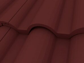 TERRAN Danubia EVO odvetrávacia škridla Merlot NOVÁ