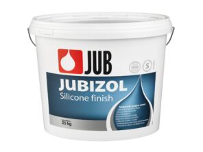 JUBIZOL Silicone finish S 1.5 1001 25kg biela