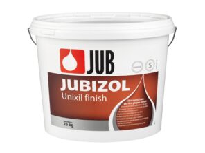 JUBIZOL Unixil finish S 1.5 1001 25kg biela