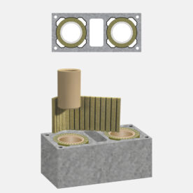 SCHIEDEL Modul STABIL 20L20 – 33cm s vetracou šachtou