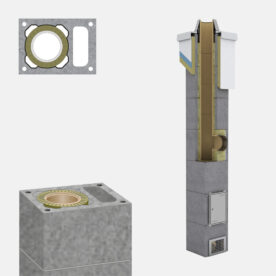 SCHIEDEL Komínová zostava STABIL 18L/90° – 7m