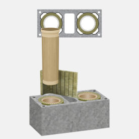 SCHIEDEL Modul UNI ADV+ RR 66cm 20L20 s vetracou šachtou