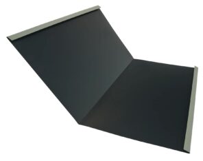 Úžľabie so zapustenou drážkou 2000x625mm 9005 čierna