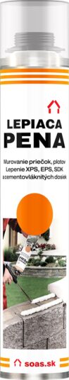 SOAS PENA Pištoľová lepiaca 750ml