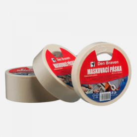DEN Braven Páska maskovacia krepová +60°C 30mm 50m