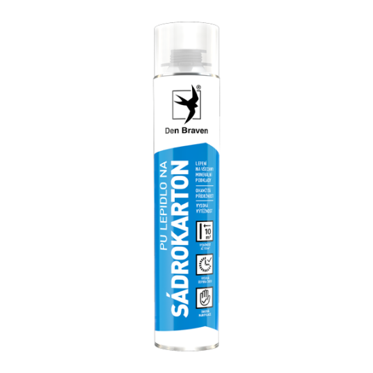 DEN Braven PENA Pištoľová PU lepidlo na sadrokartón 750ml