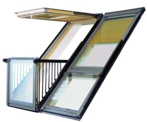 VELUX strešný balkón GDL SK19 3066