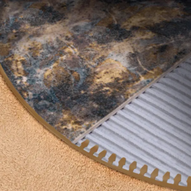 Profil ukončovací FLEXI “L”  8 mm Mosadz (2,5m)