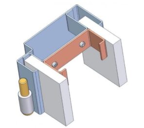 Zárubňa oceľová HUDÁK CgH-S 80/12,5cm ľavá – sadrokartón