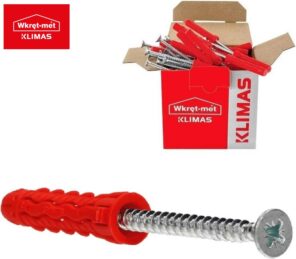 Hmoždinka uzlovacia 10x 50/60mm + vrut ZH PZ (50)