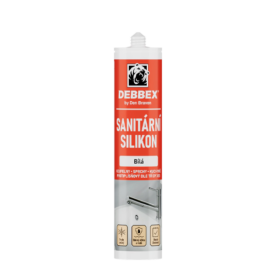 DB Sanitárny silikón 280ml transparentná