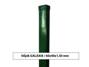 RETIC Stĺpik GALAXIA 60x40x1,50×2200 / ZN+PVC6005