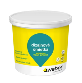 WEBERPAS dizajn omietka 3,0mm 25kg biela