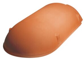 SWT hrebenáč koncový okrúhly PF 821 čierna matná